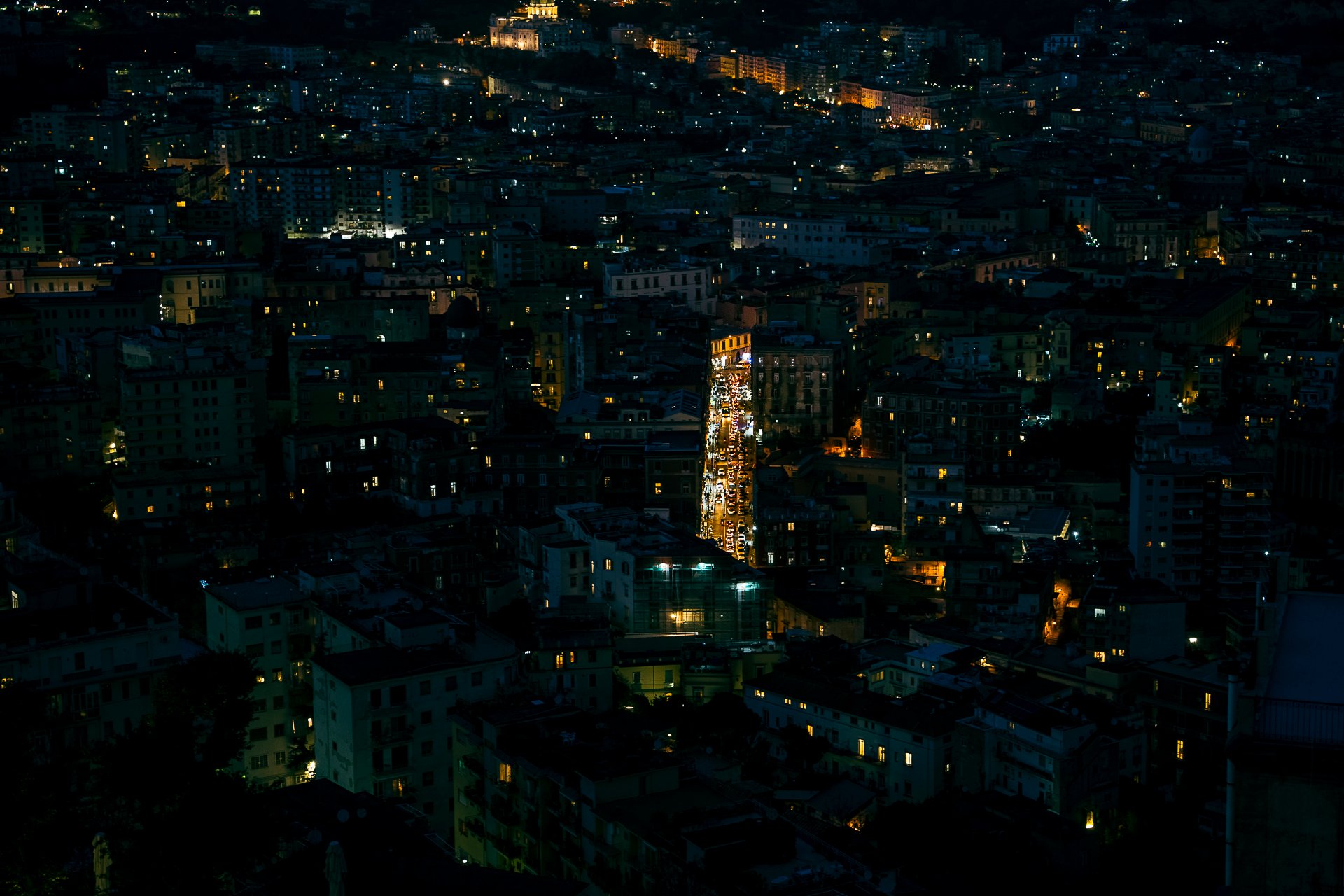 View from Castel Sant-Elmo, Naples.