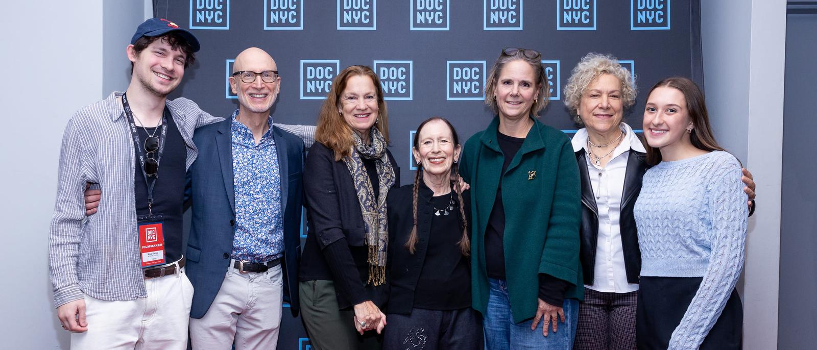 Meredith with members of the team at DOC NYC.