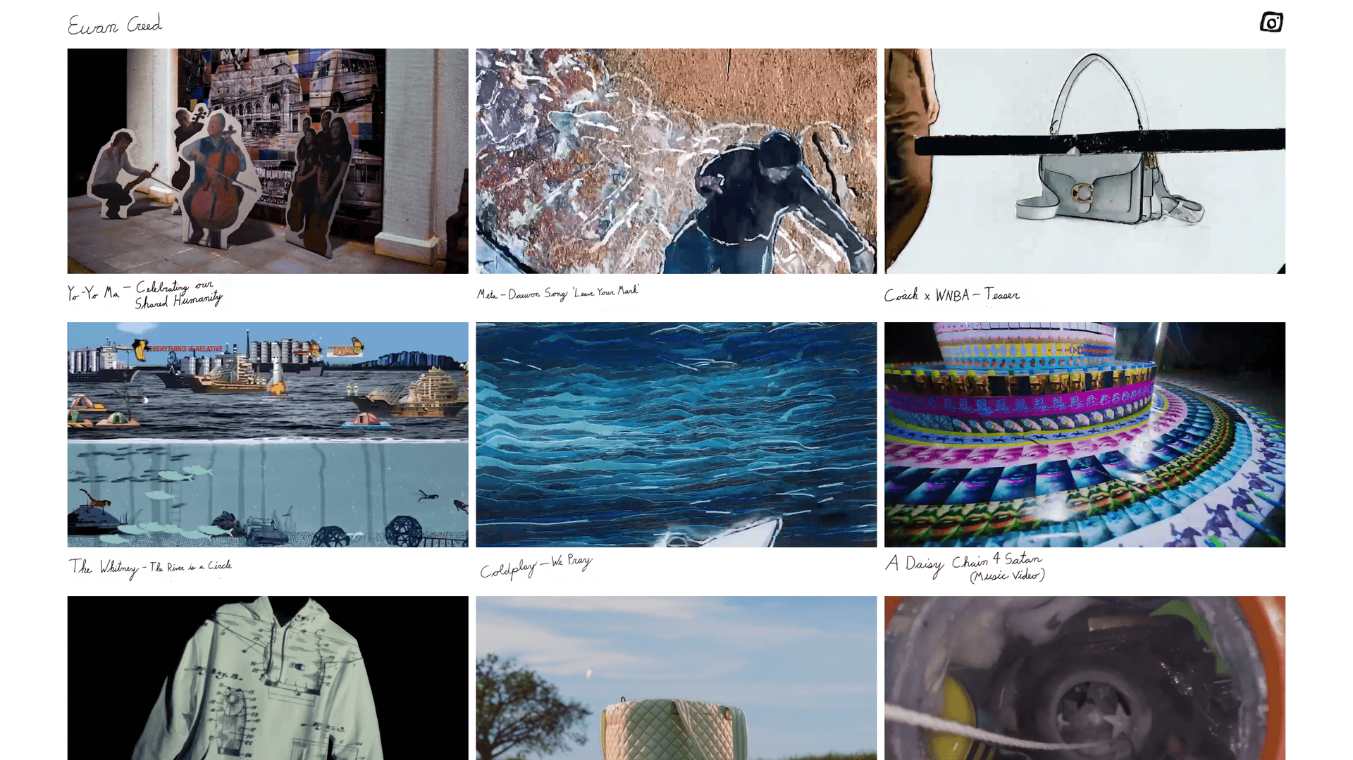 Homepage of ewans.world