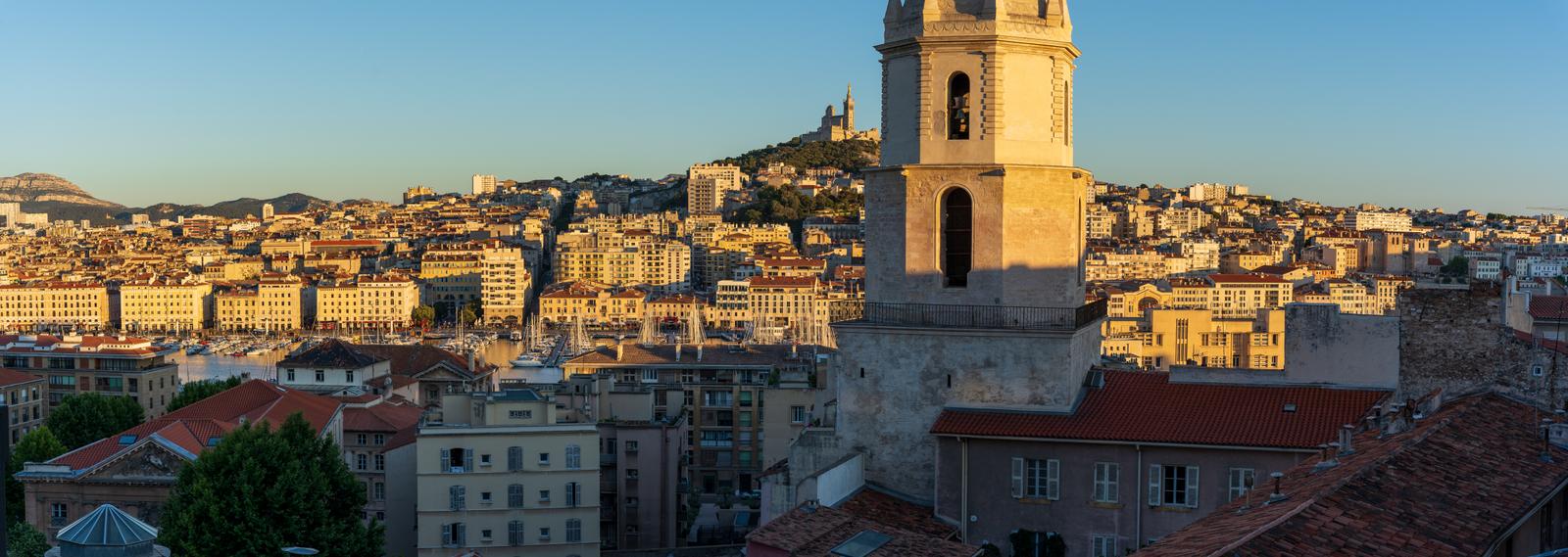 Vieux-Port seen from Le Panier.