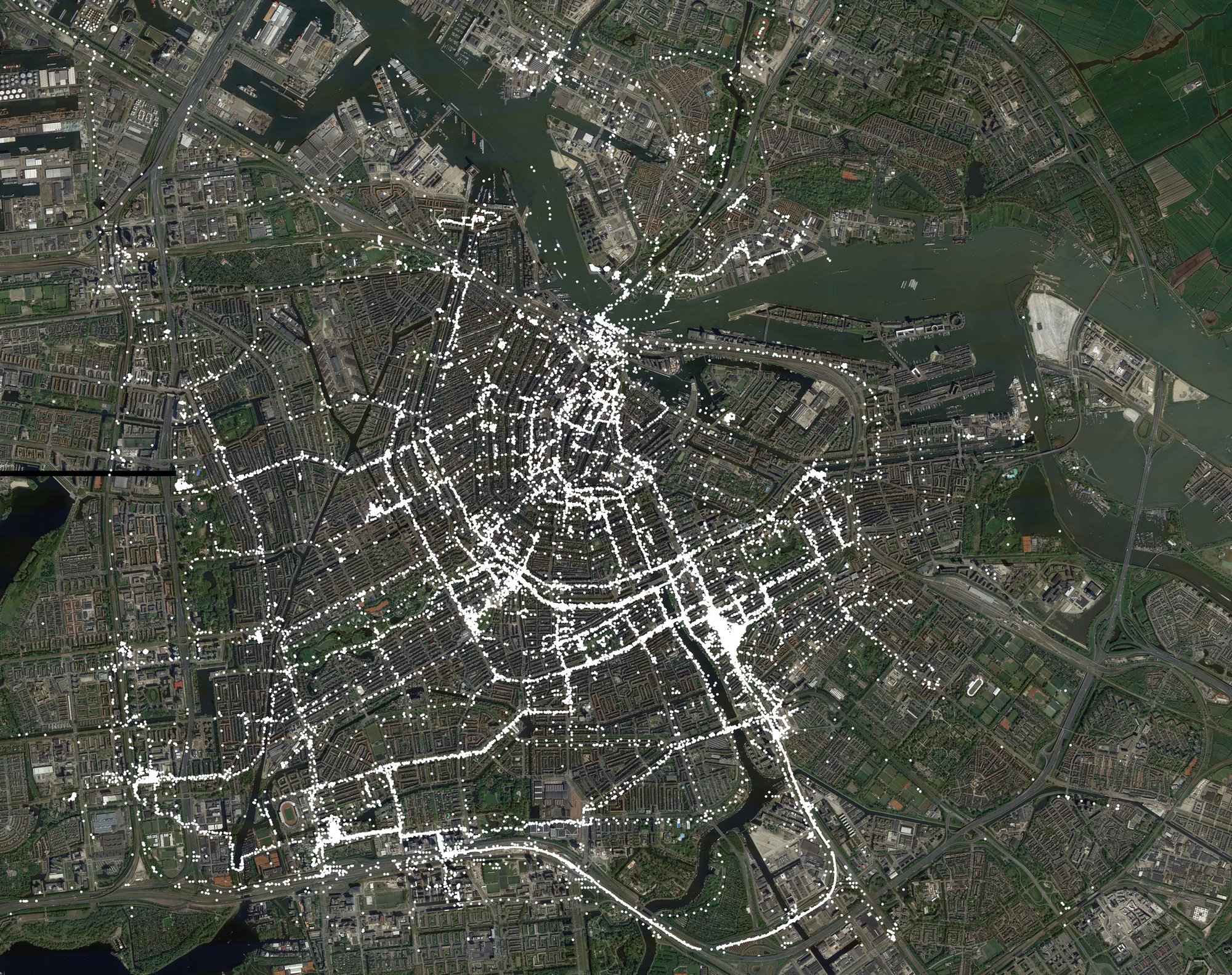 Plot overlaid onto satellite imagery from Google Earth