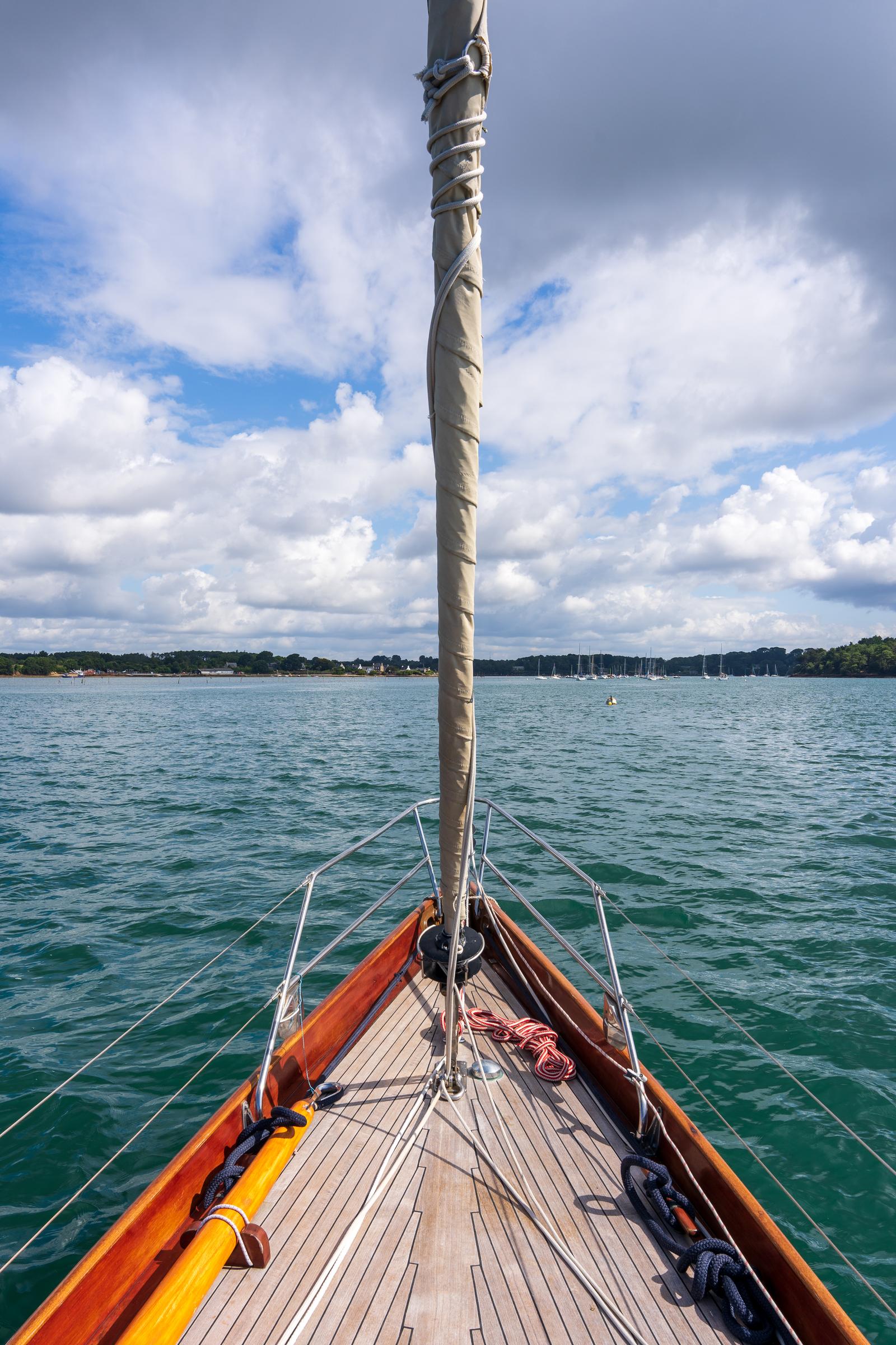 Golf du Morbihan seen from Sibyl of Cumae.