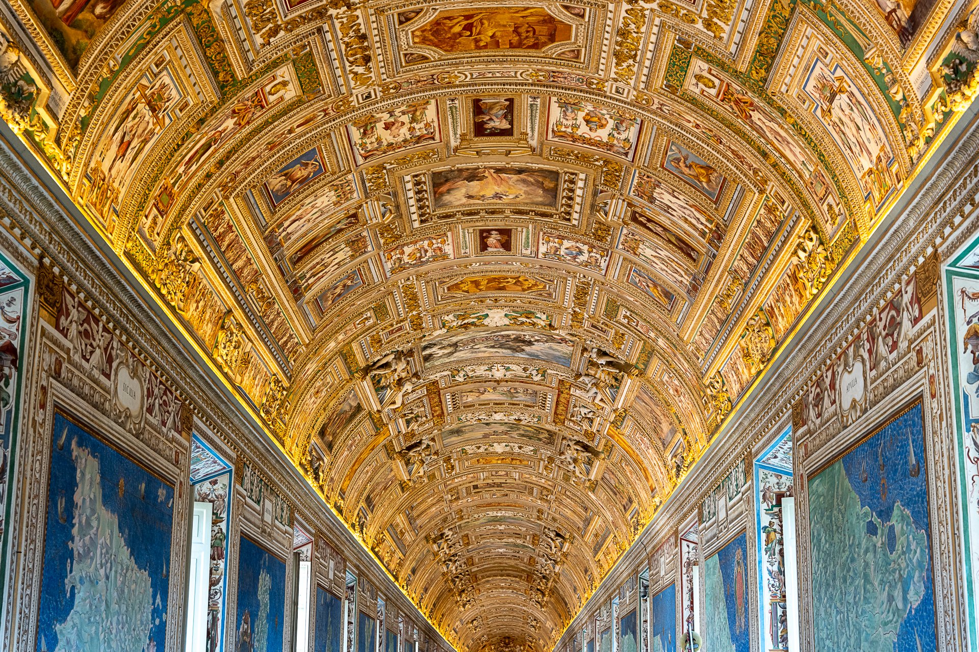 Hall of Maps, Vatican City.