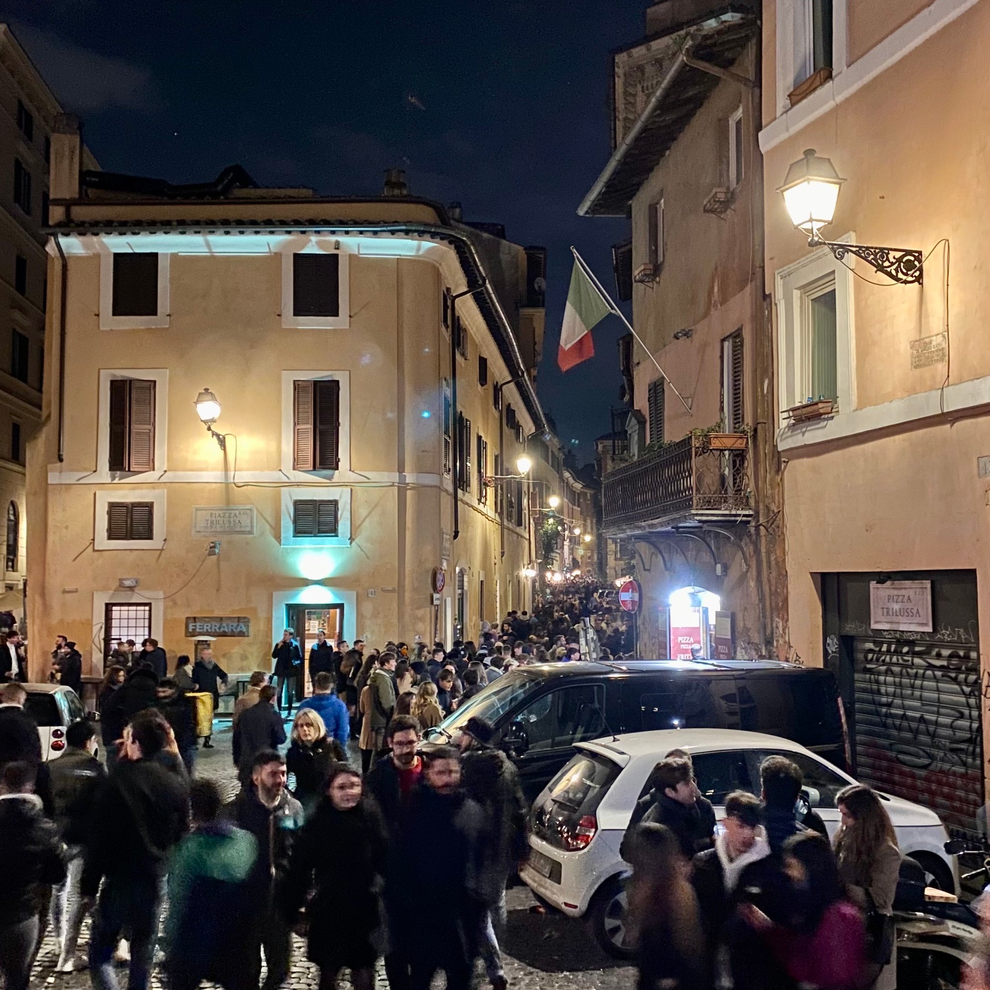 Saturday in Trastevere.