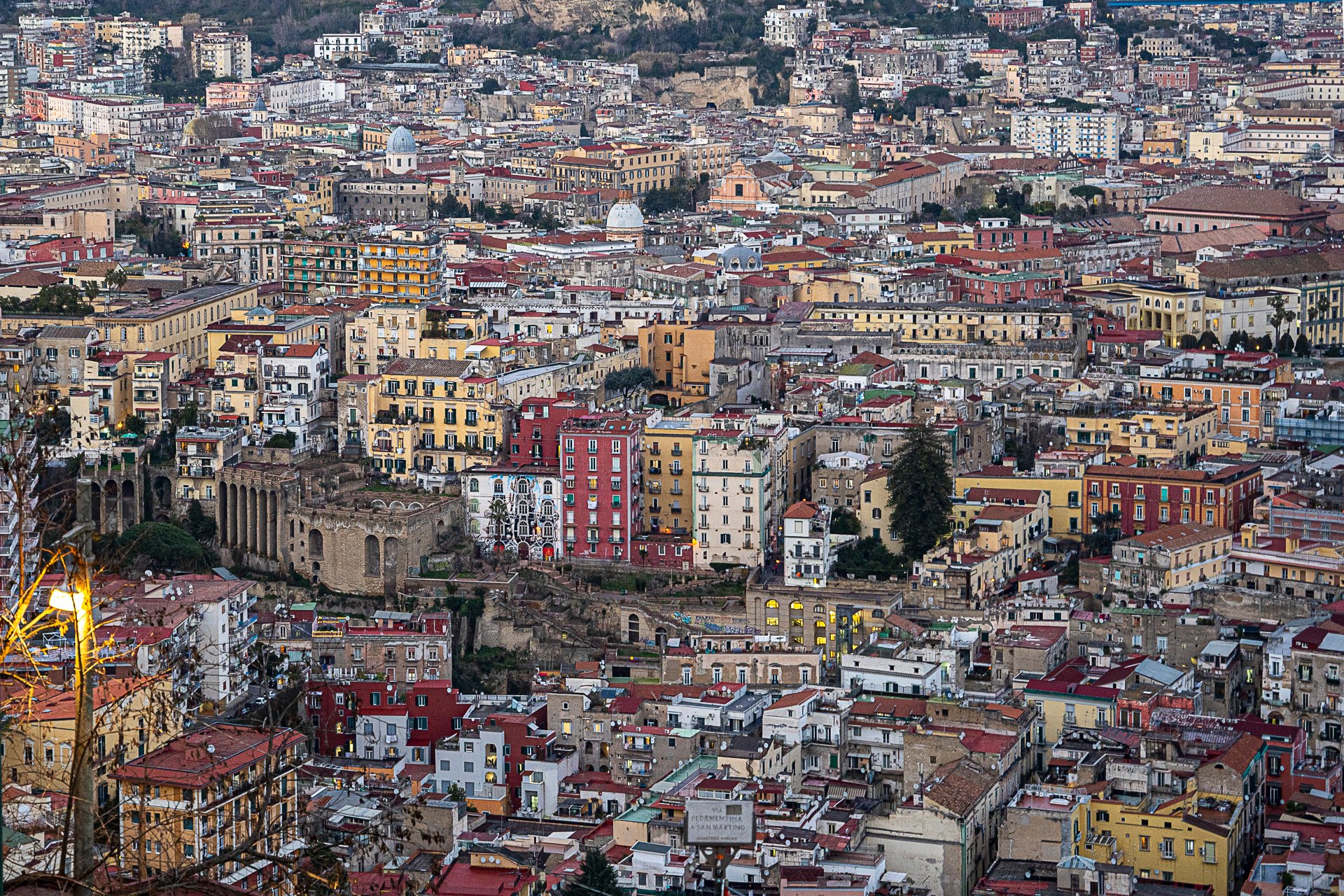 View from Castel Sant-Elmo, Naples.