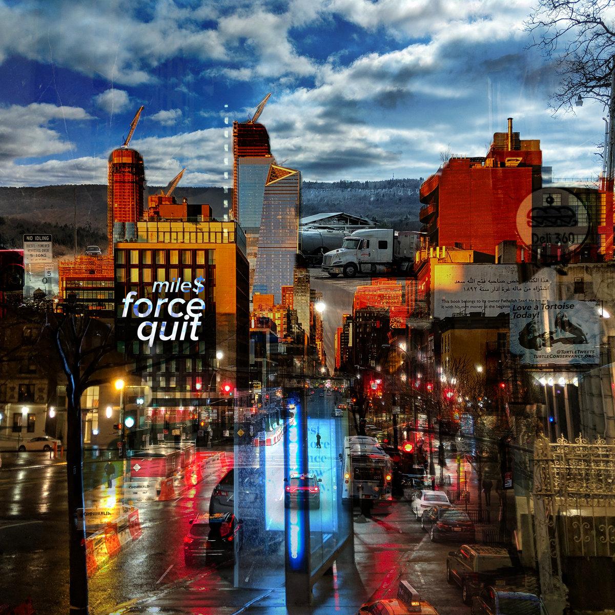 Album art for my EP Force Quit.