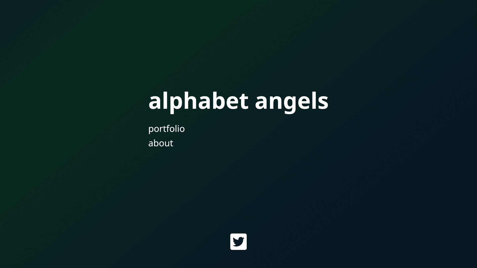 Homepage of alphabetangels.xyz