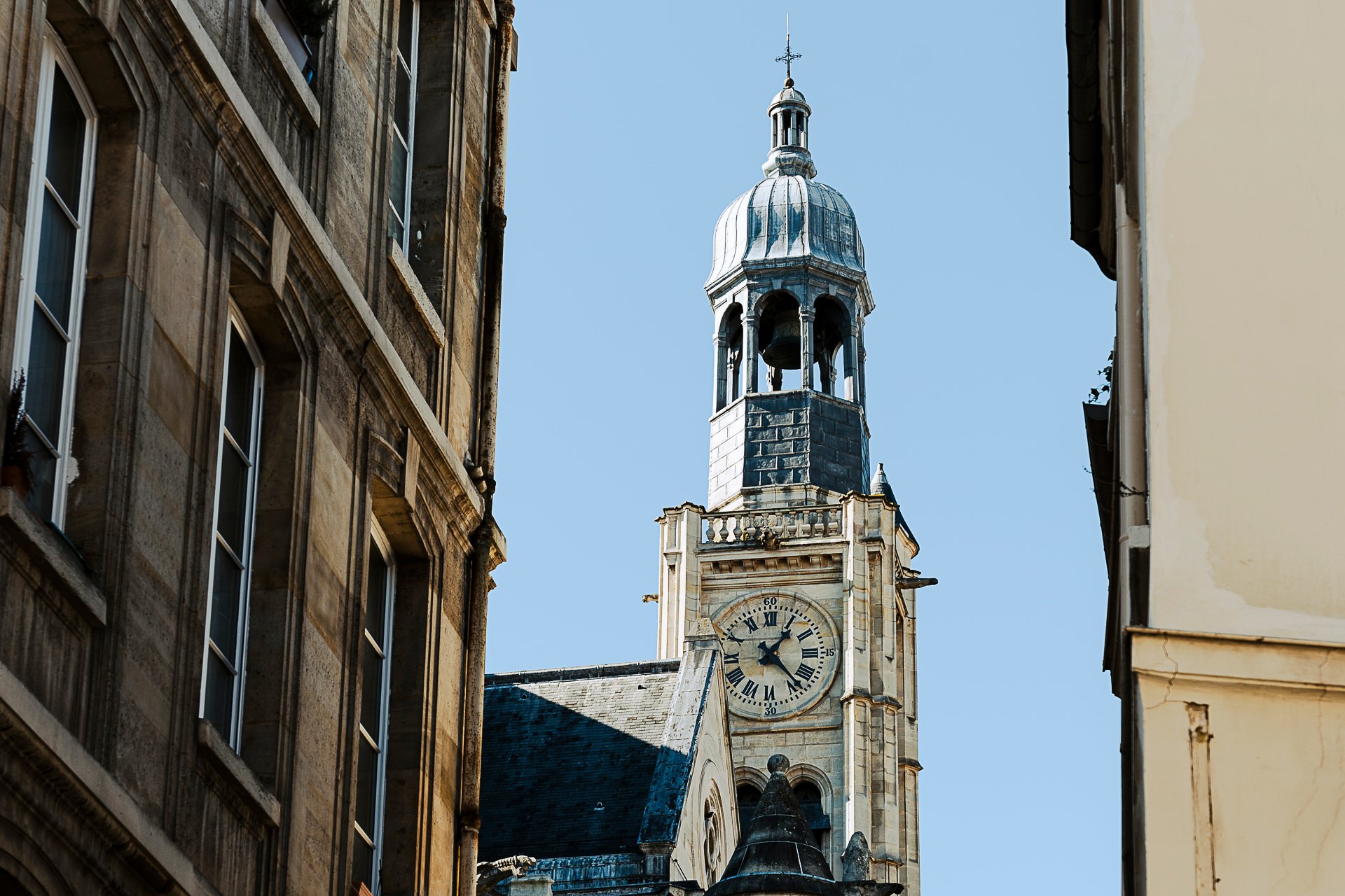 Clock tower, Paris.