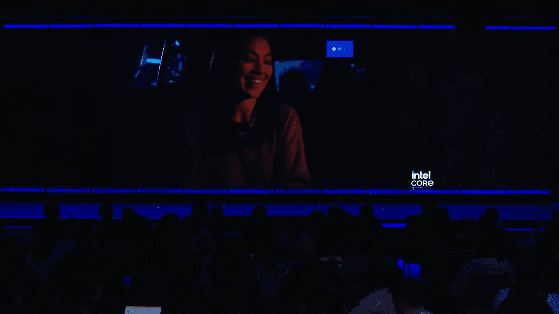 Still from Intel Meteor Lake presentation showing product visualization