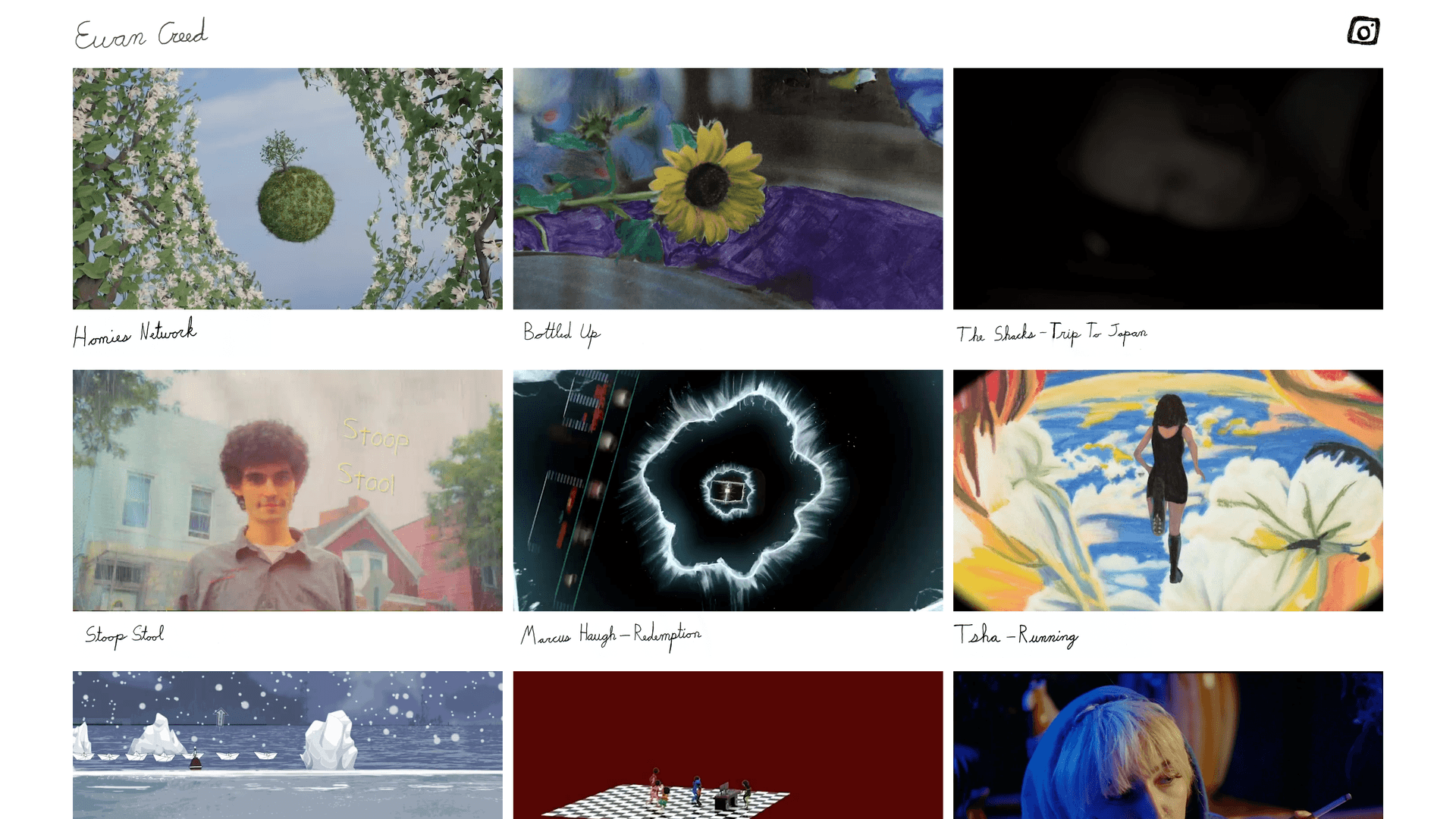 Homepage of ewans.world