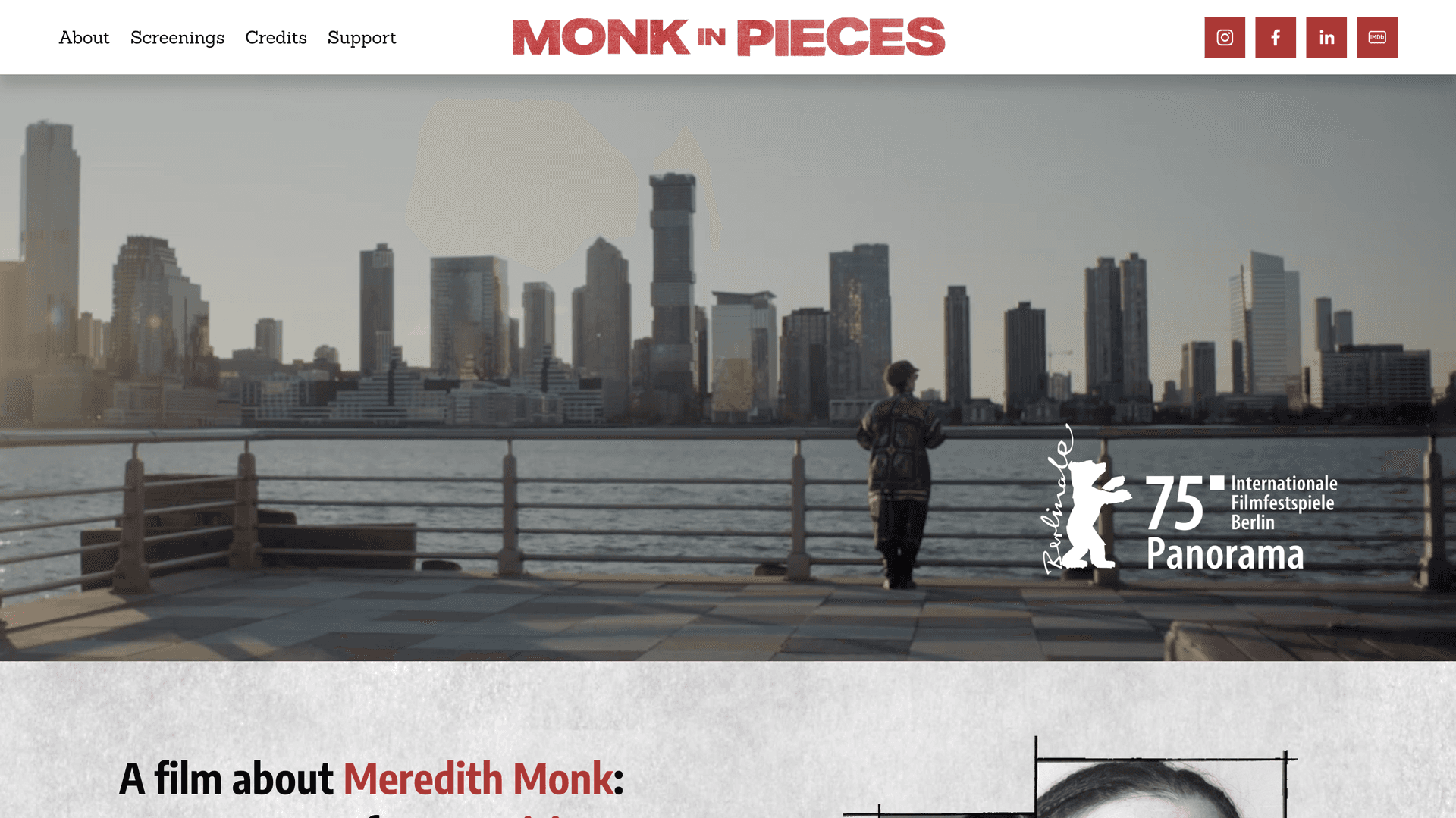 Homepage of monkinpieces.com