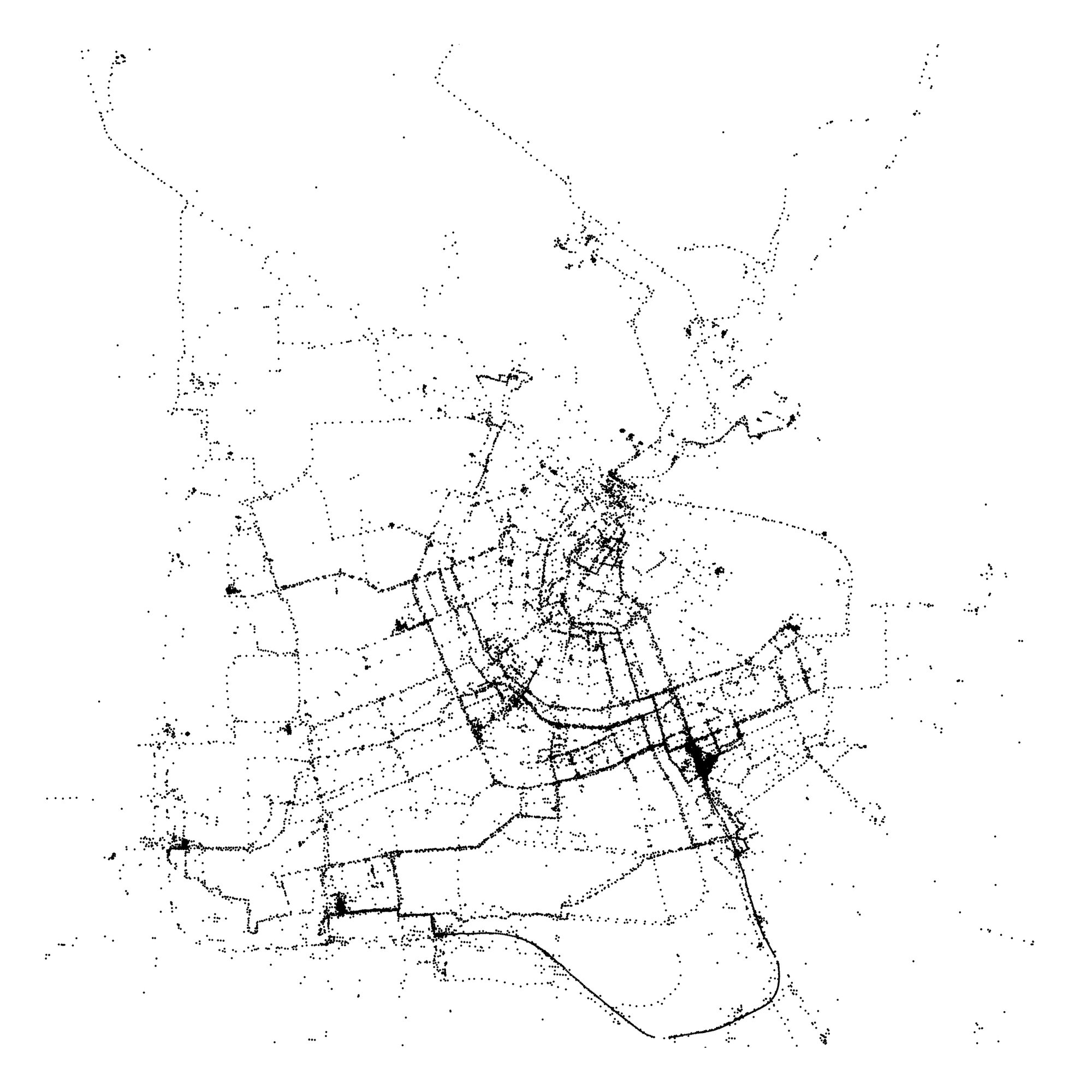 Amsterdam plot map created in Python